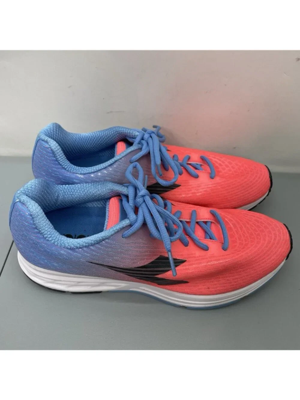 Diadora‎ Action +3 Sneakers Shoes Running Training Athletic Pink Blue Womens 9.5